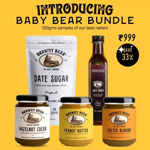 Baby Bear Bundle (Trial Pack) - Date Sweetened Super Foods