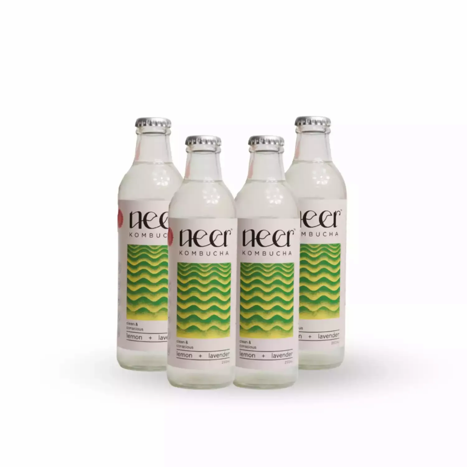 Neer Kombucha Lemon and Lavender Pack of 4