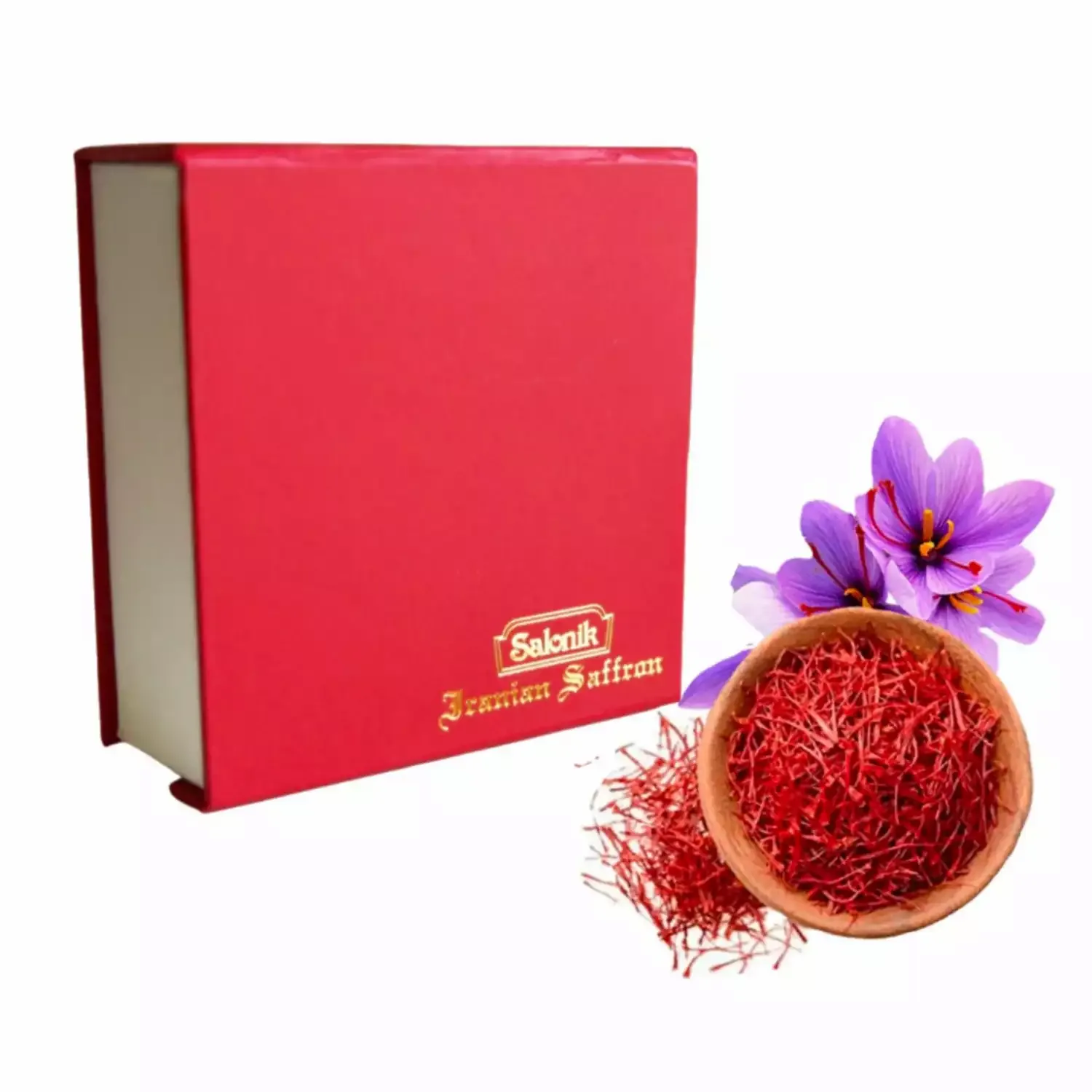 Salonik Iranian Saffron Premium Quality ISO Certified A1 Plus Grade1 Original Kesar 2 Gram