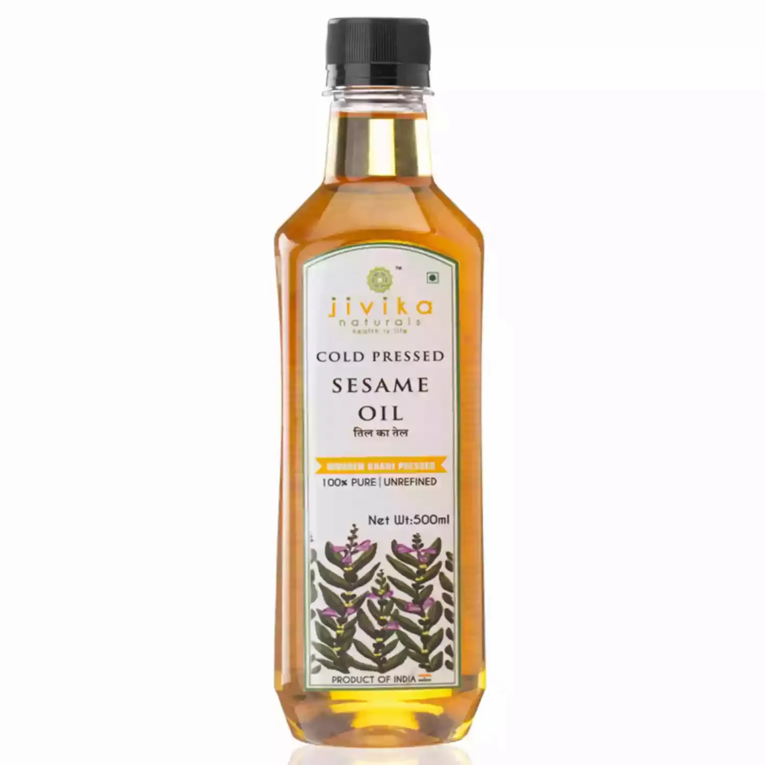 Jivika Naturals Cold Pressed Sesame Oil (500 ml)