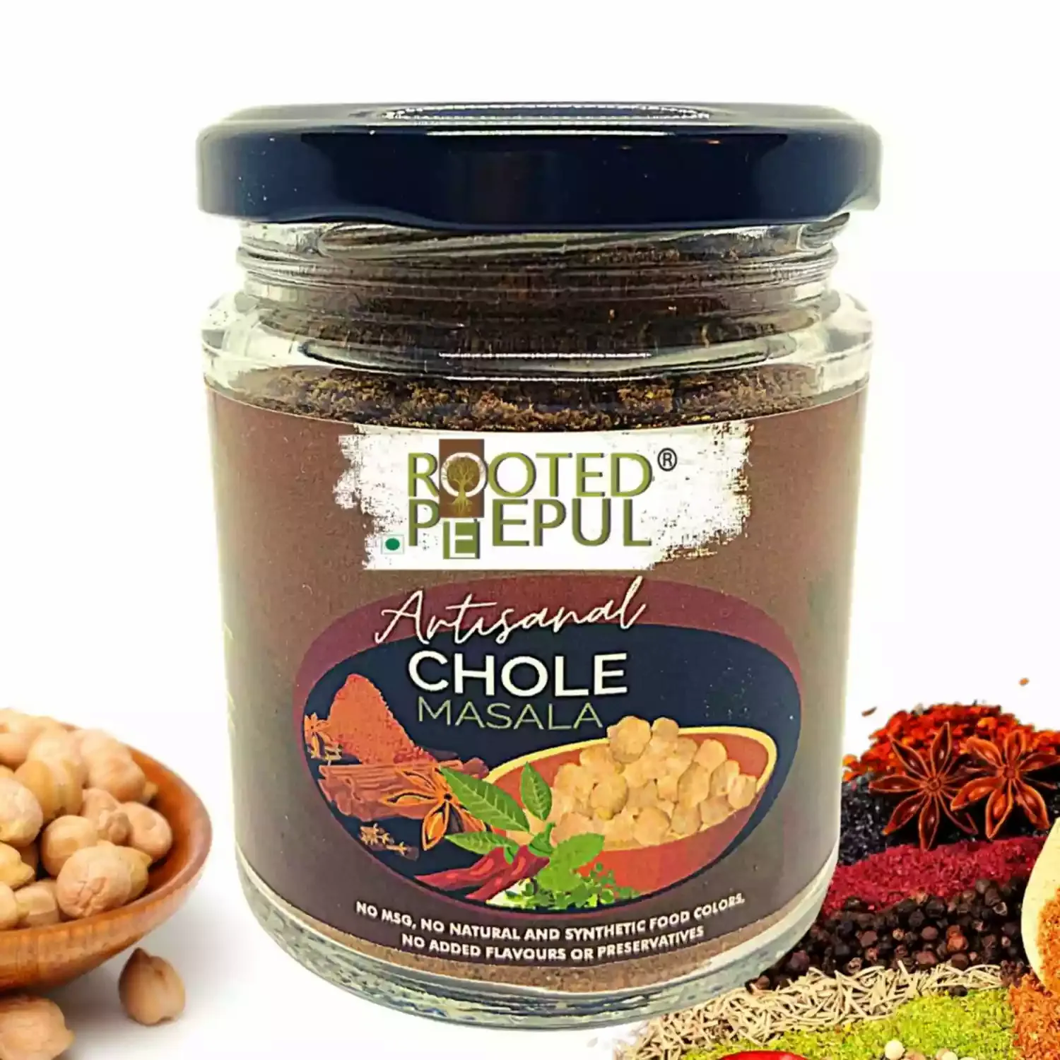 Rooted Peepul Artisanal Chola Masala 75 gms