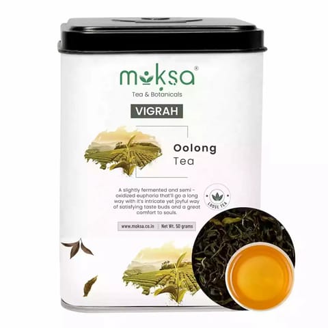 MOKSA Tea Oolong Darjeeling Tea Loose Leaf Tea 50 Gm
