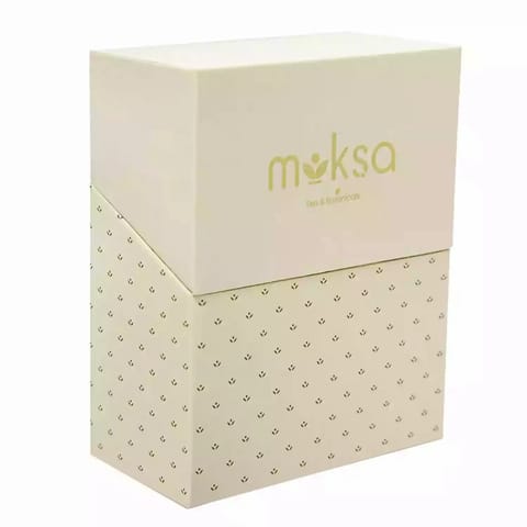 Moksa Assorted Tea Gift Set Sparkle Single Round Caddy in Assorted Tea Gift Pack Lychee Black Tea