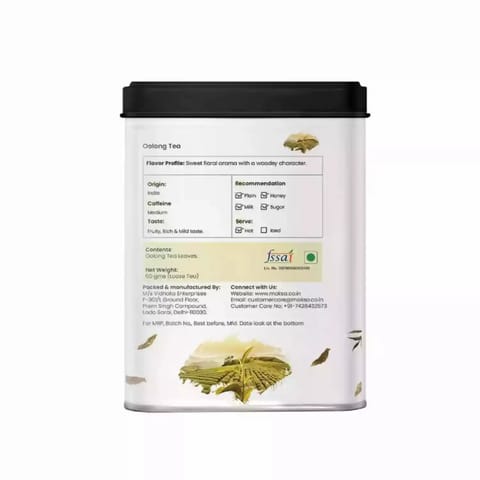 MOKSA Tea Oolong Darjeeling 15 Tea Bags (30 gms)