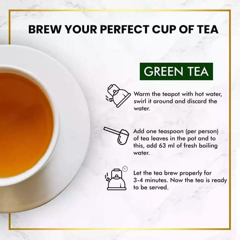 MOKSA Orange Mint Greens Tea Antioxidant Rich Loss Refreshing Ice Tea Loose Leaf Tea 50g