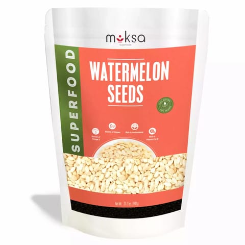 Moksa Watermelon Seeds for Eating Organic and High Fiber 900g