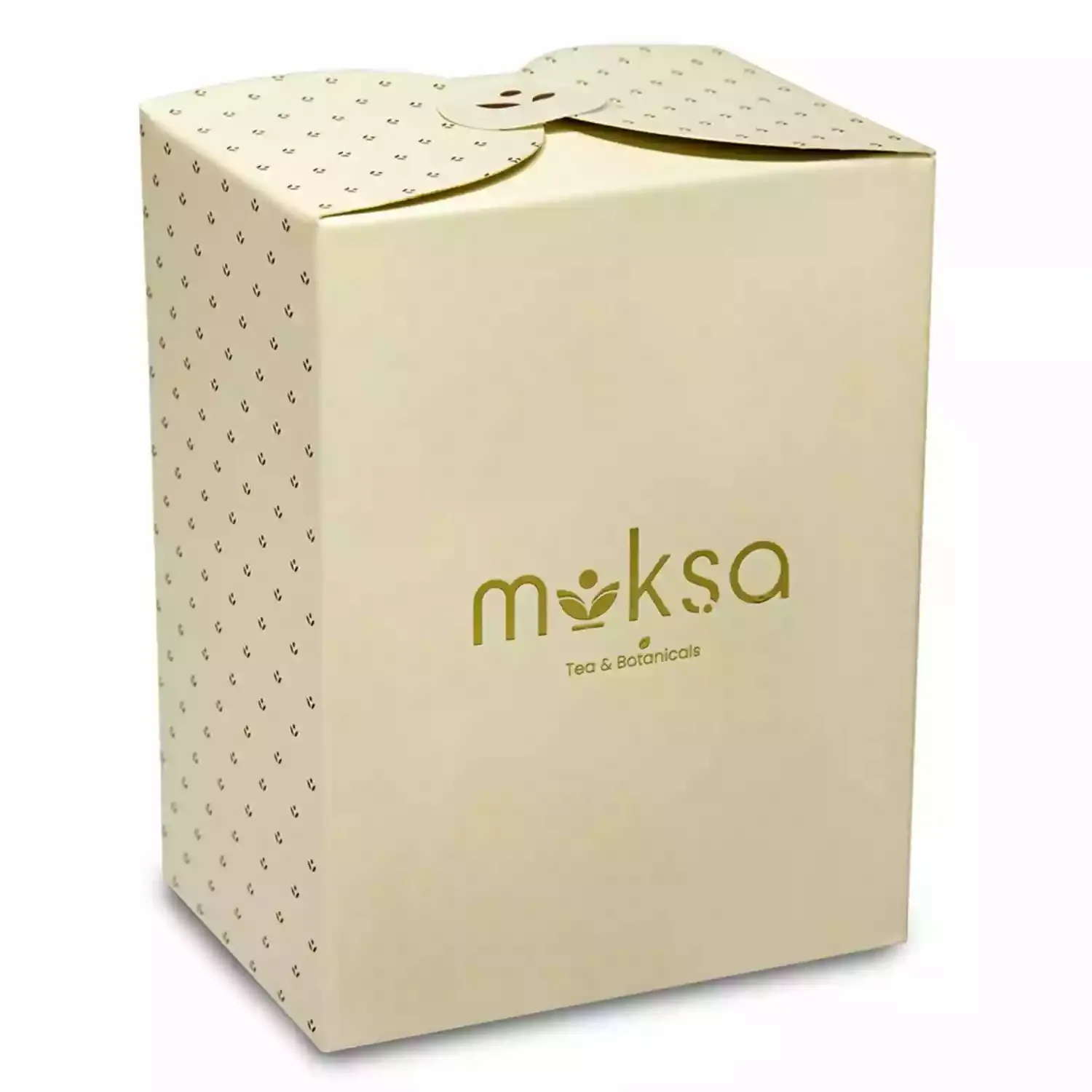 Moksa Tea Botanicals Assorted Blue Tea Box 9 Pyramid Tea Bags Sampler in A Blue Box