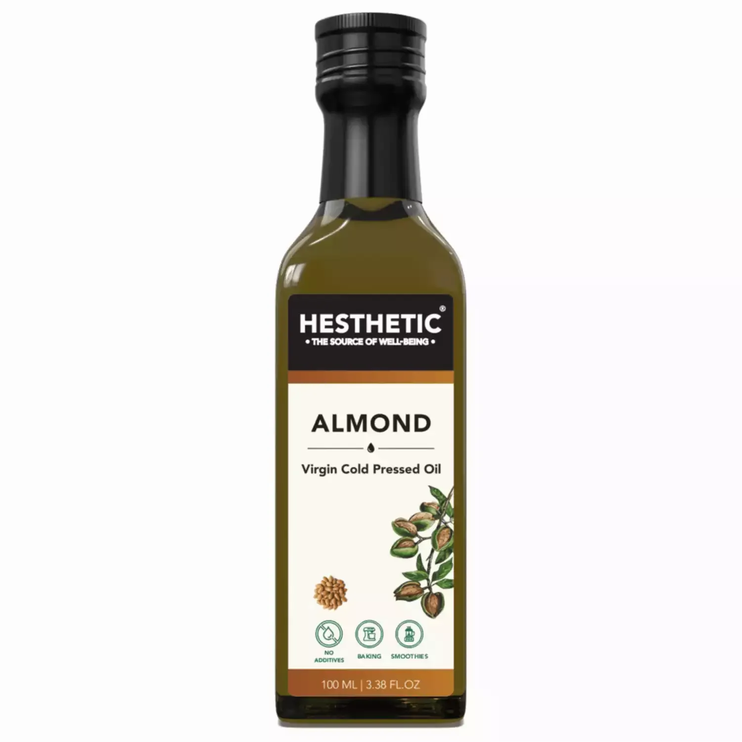 Hesthetic Cold Press Almond Oil 100ml