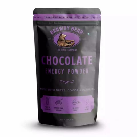 Brawny Bear Chocolate Energy powder 250g