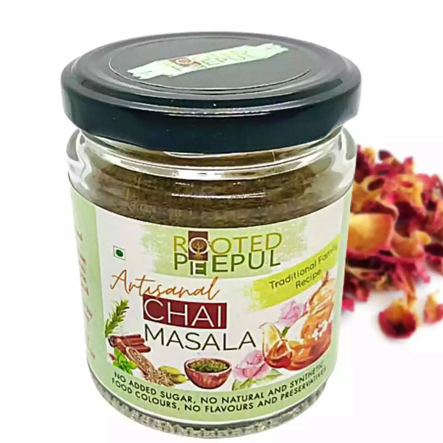 Rooted Peepul Artisanal Chai Masala 75 gms