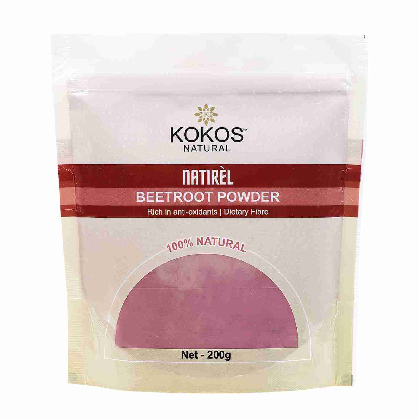 Kokos Natural Natir?l Beetroot Powder, 200g