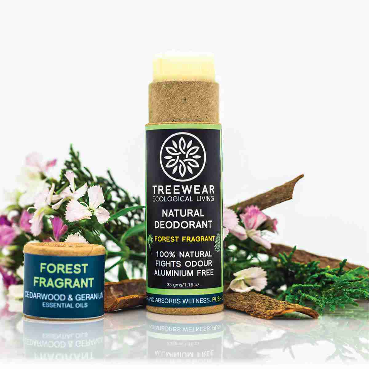 TreeWear Forest Fragrant Natural Deodorant