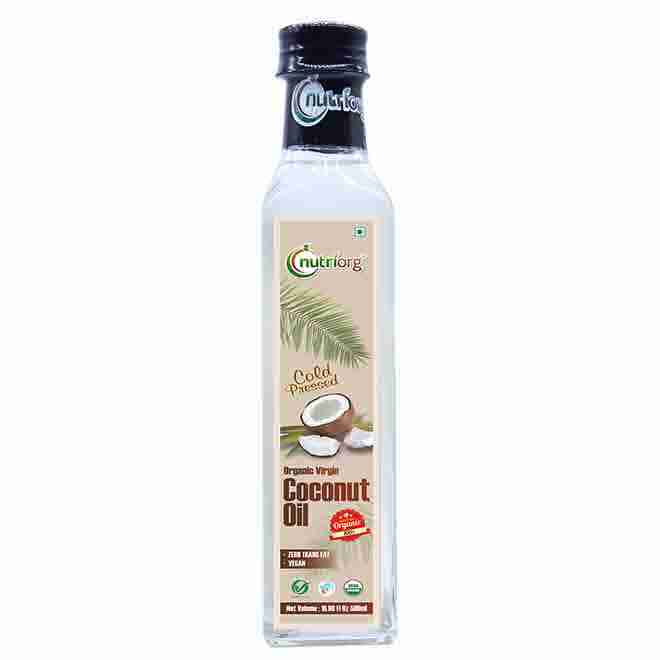 Nutriorg Virgin Cold Pressed Coconut Oil 500ml