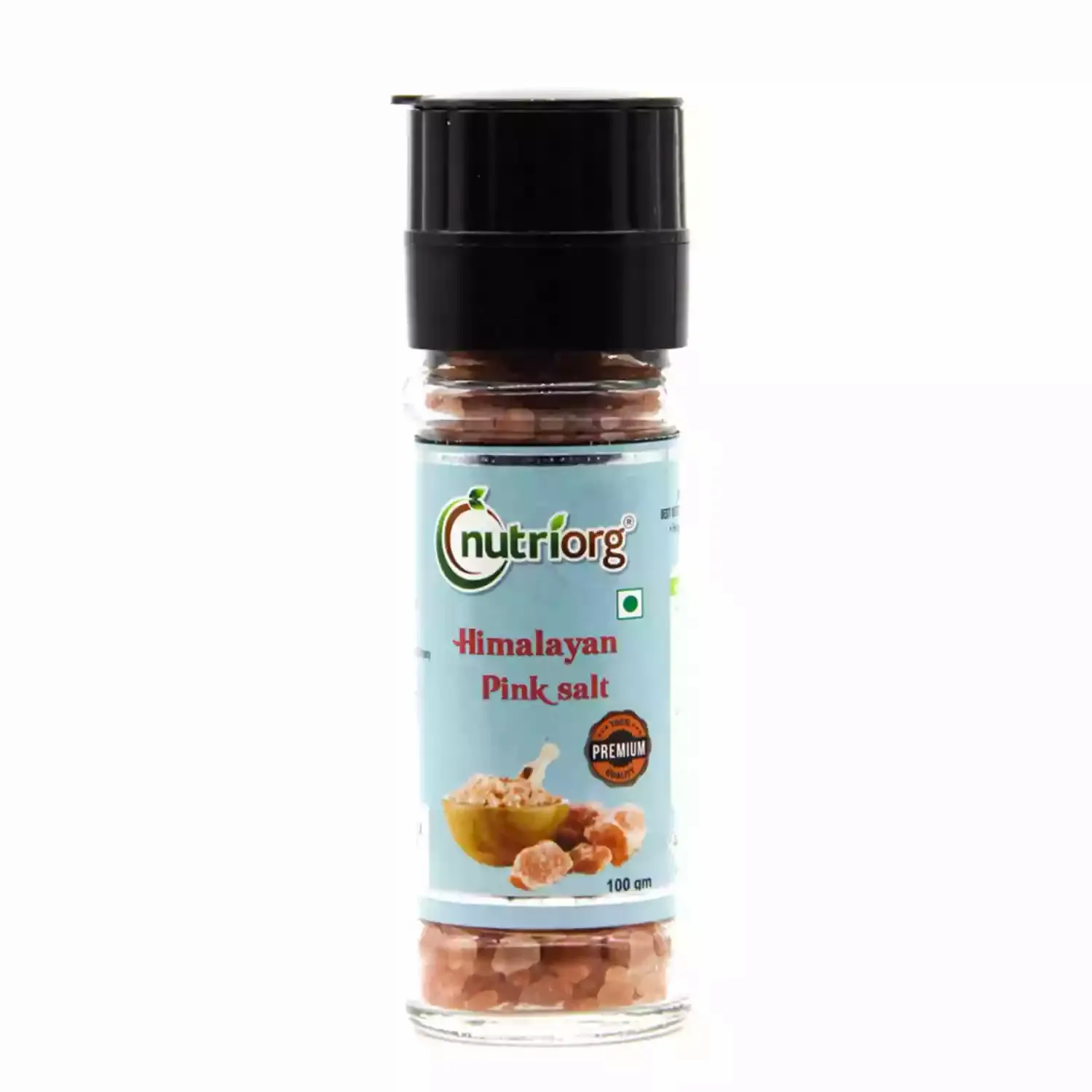 Nutriorg Pinksalt 100 gms Grinder Bottle (Pack of 2)