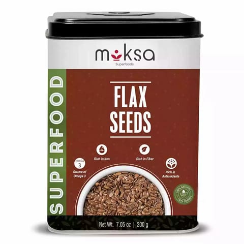 Moksa Flax Seeds (200 gms)