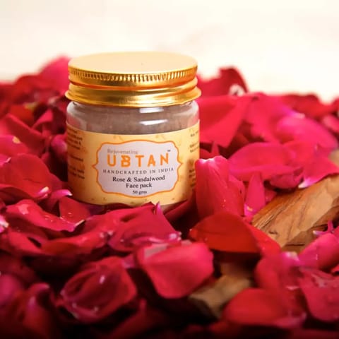 Vedic Naturals Rose Petal Powder 100% Natural, Skin Whitening