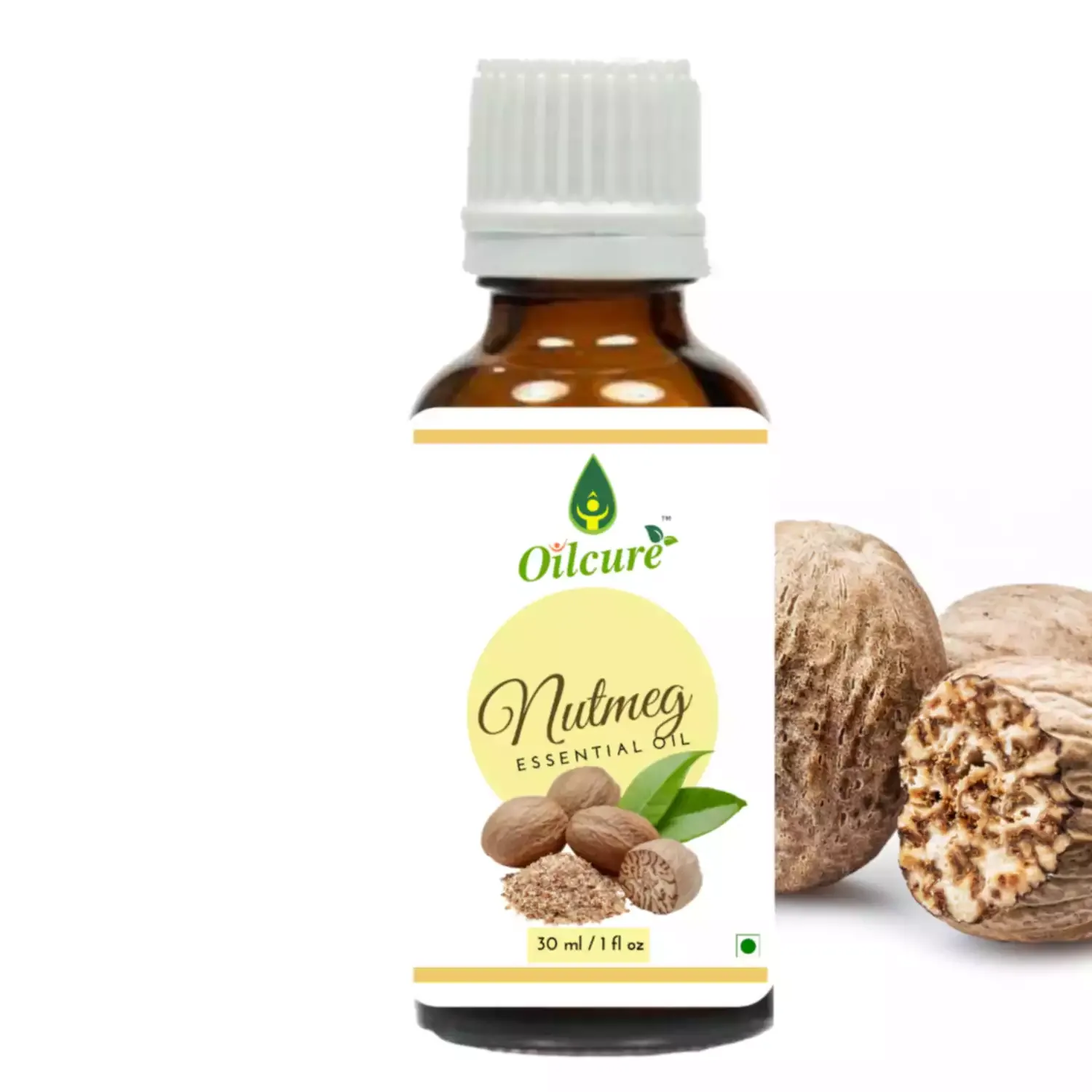 Oilcure Nutmeg Essential Oil- 30 ml