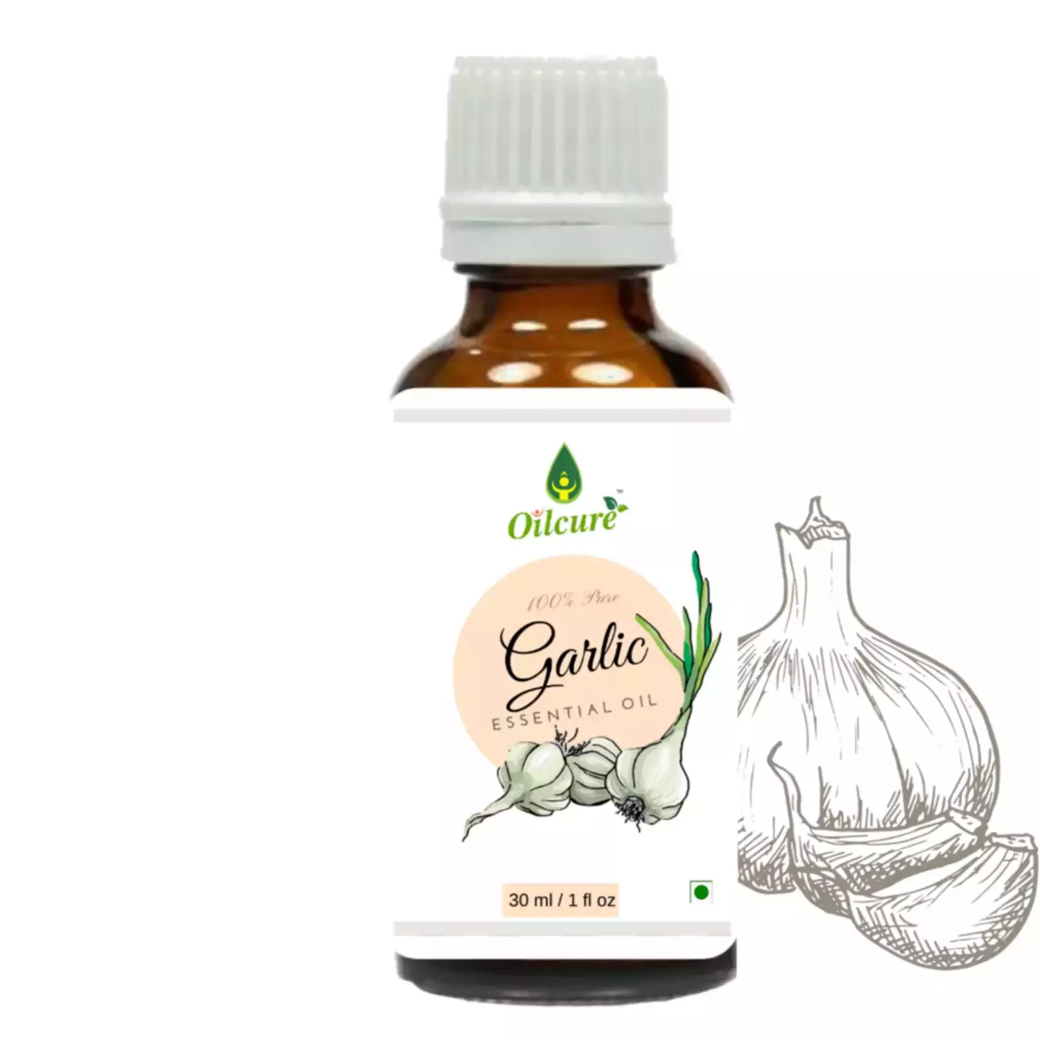 Oilcure Garlic Essential Oil- 30 ml