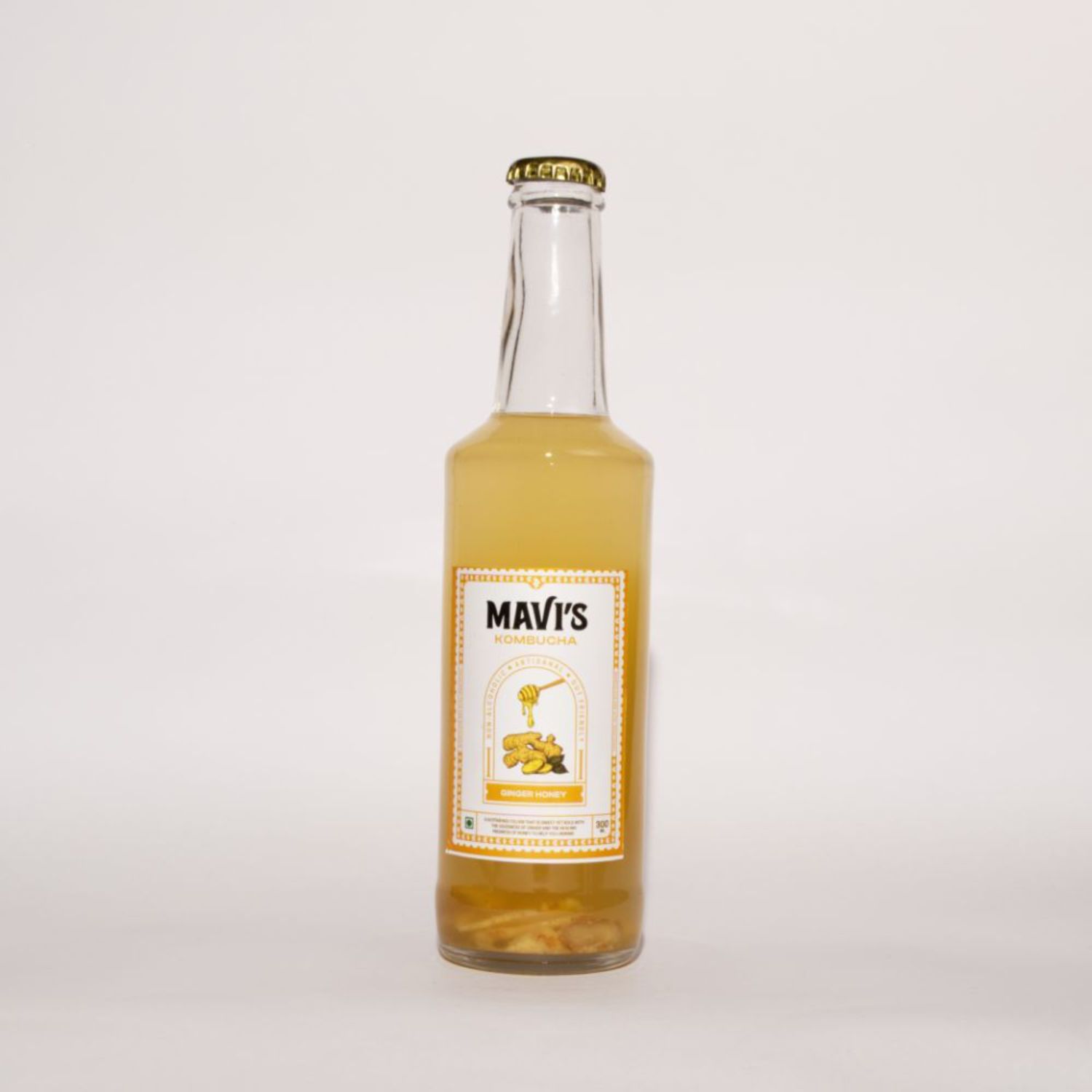 MAVIS Ginger Buzzer Commbucha 300ml Pack of 3