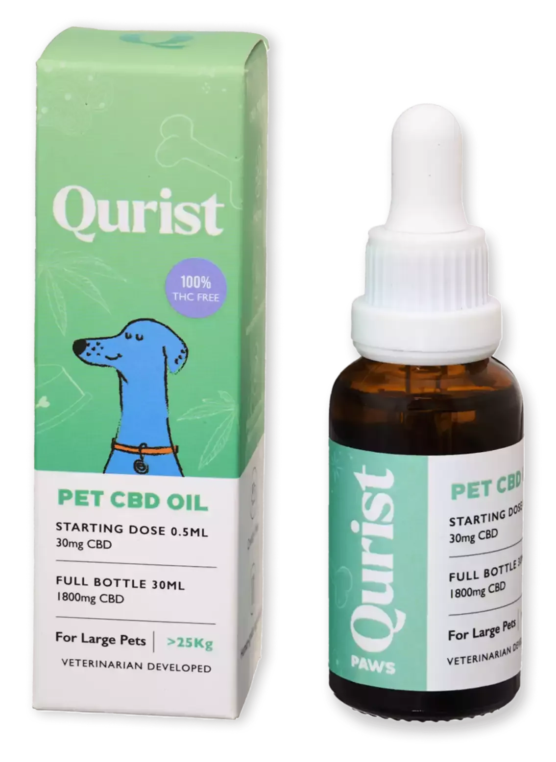 Qurist Pet CBD Oil-Large-30ml