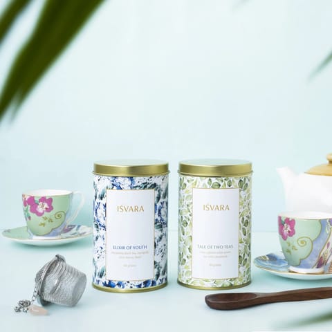 Isvara Detox Teas (Pack of 2 Tea Tins) | 80 gms