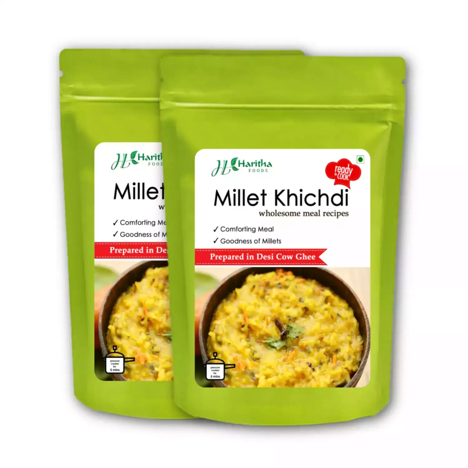 Haritha Foods Millet Khichdi (Pack of 2, Each 200 gms)