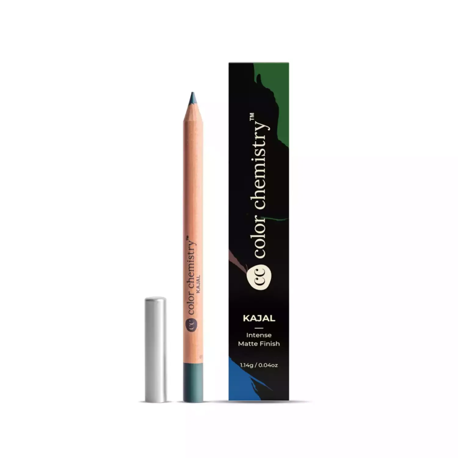 Color Chemistry Organic Kajal, Intense Matte Finish, One-stroke application - Moss  KJ05