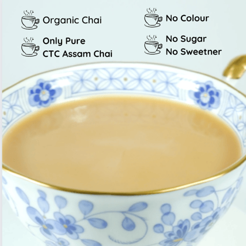 Radhikas Fine Teas and Whatnots Cancer Turmeric Tulsi Liquorice Chai - A special blend that celebrates the Natural Nurturer, Zodiac Tea Collection, Gifting