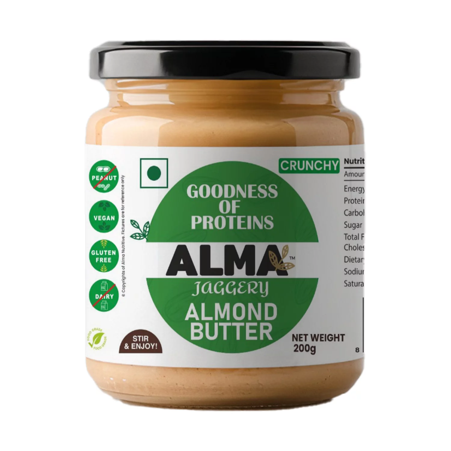 Alma Almond Butter Jaggery (200 gms)