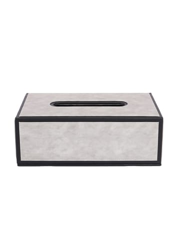 Nadora Duo Tone Tissue Box (Grey & Black)