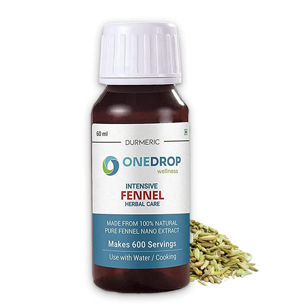 Durmeric OneDrop Wellness Fennel Seed Oil - 60 ml (Pack of 1)