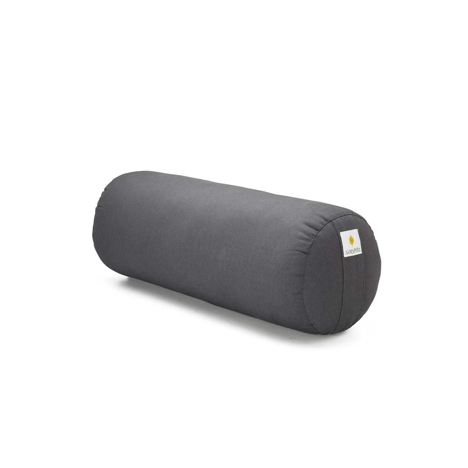 Sarveda Yoga Bolster made from Organic Cotton | Dark Grey