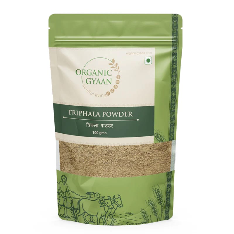 Organic Gyaan Triphala Powder (100 gms)