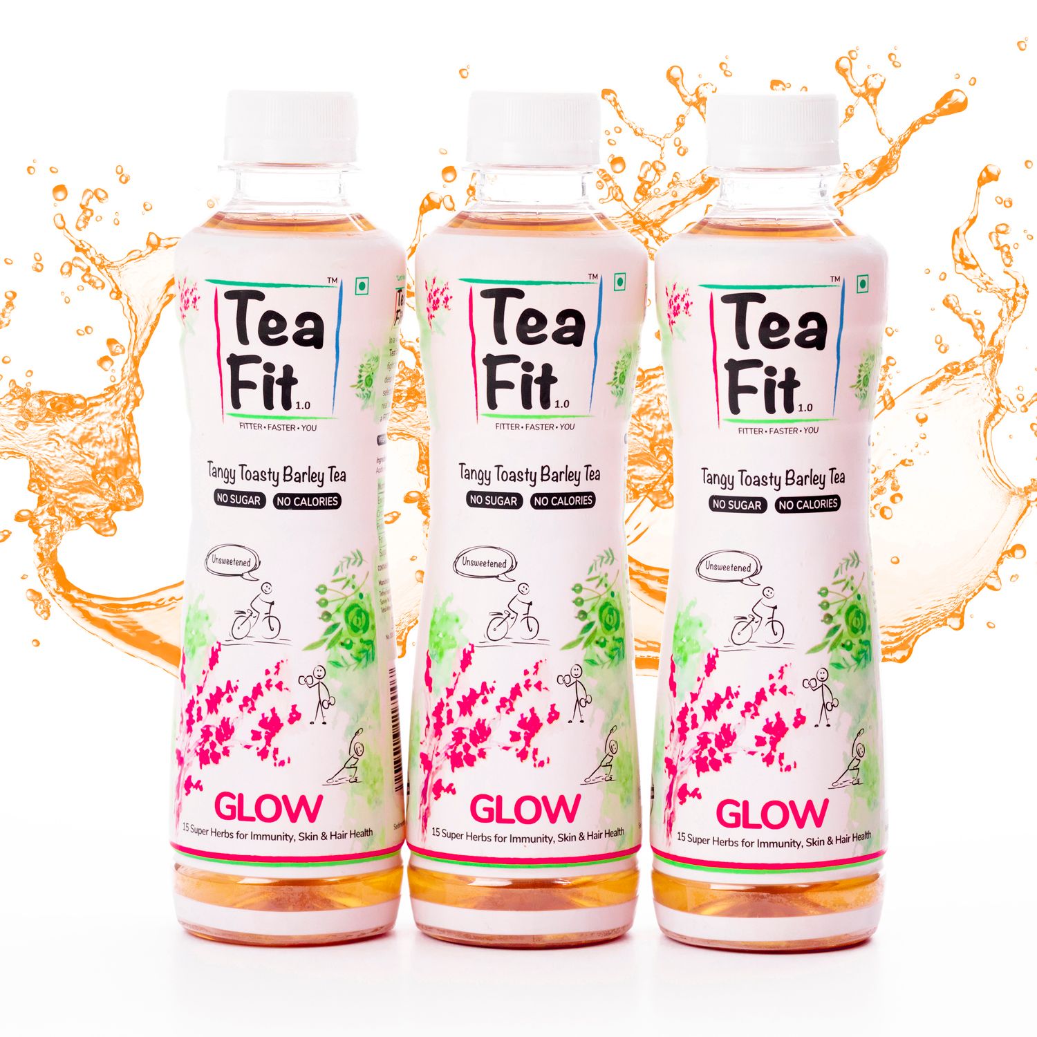 Teafit Glow Tangy Toasty Barley Tea 6 pack