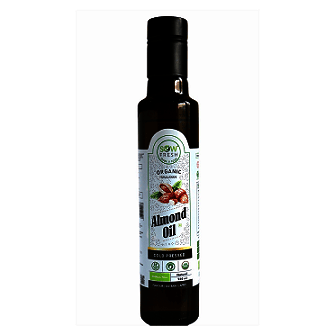 Sow Fresh COLD PRESSED ORGANIC ALMOND OIL 250 ML