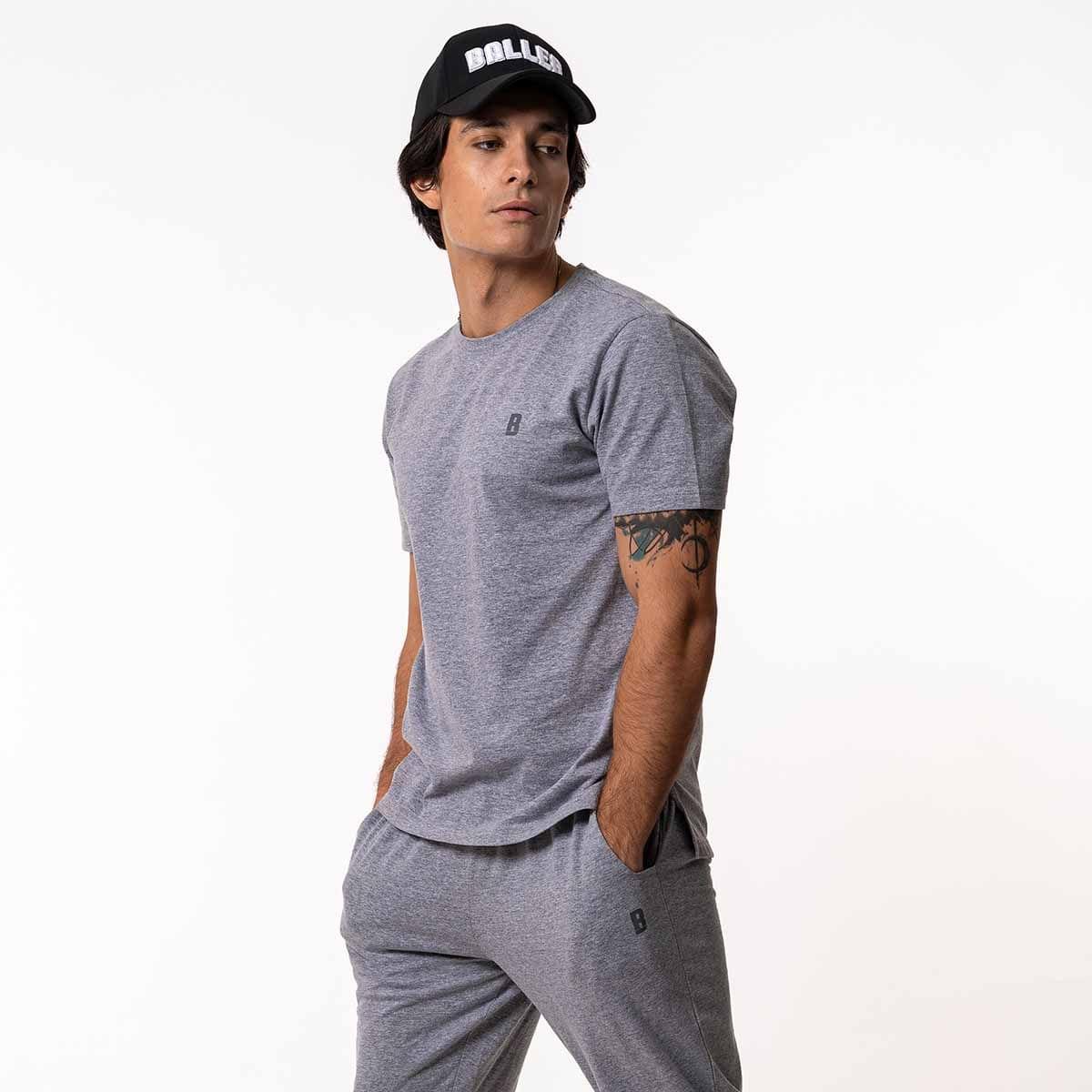 Baller Athletik Lounge Life Top Men - Grey Melange