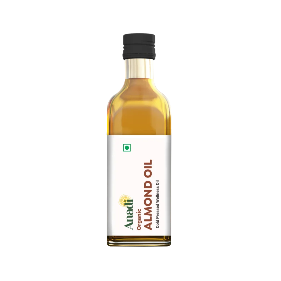 Dawn Lee Anadi Kashmiri Almond Oil (100 ml) | Woodpressed | Indian Mamra Almonds Oil