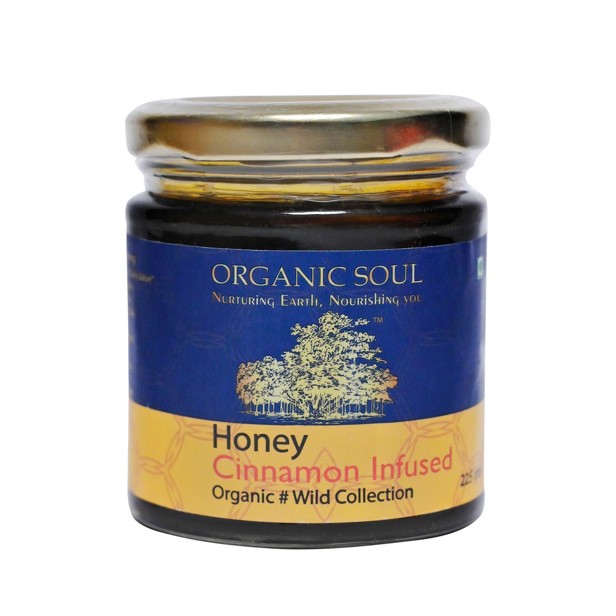 Organic Soul Honey Cinnamon (225 gms)