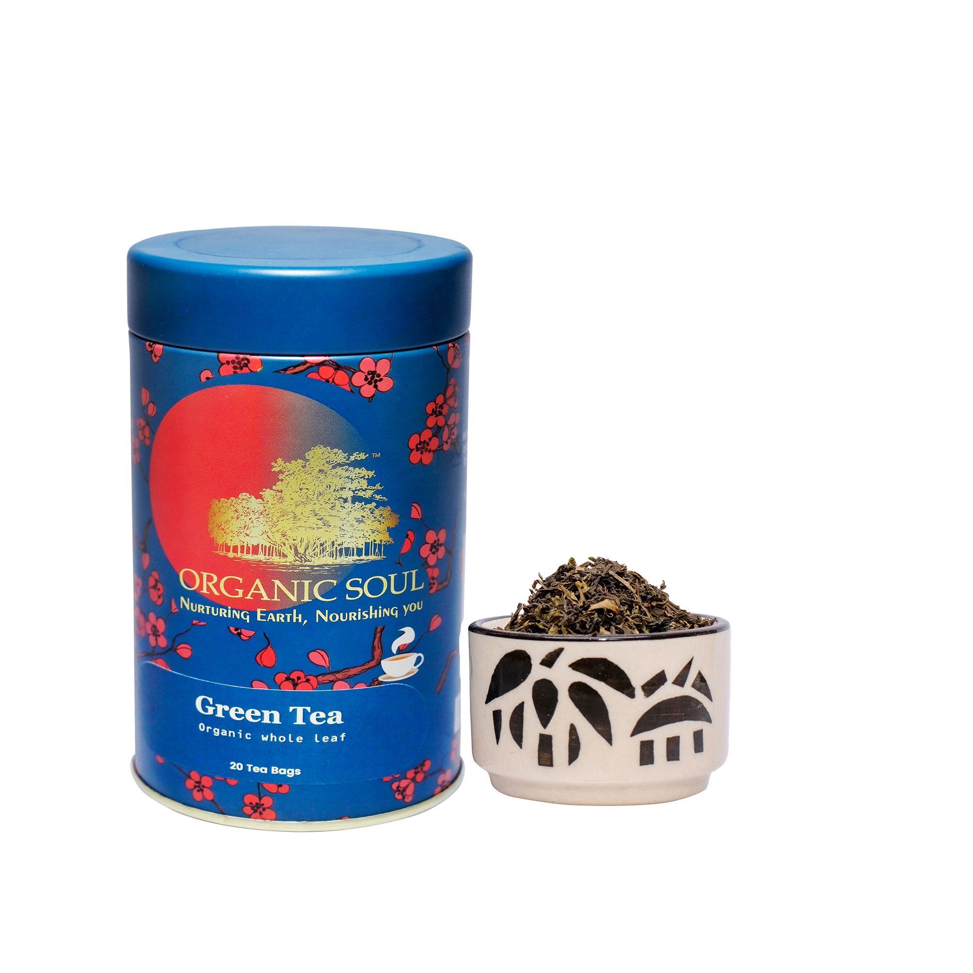 Organic Soul Green Tea (36 gms; 20 Satches)