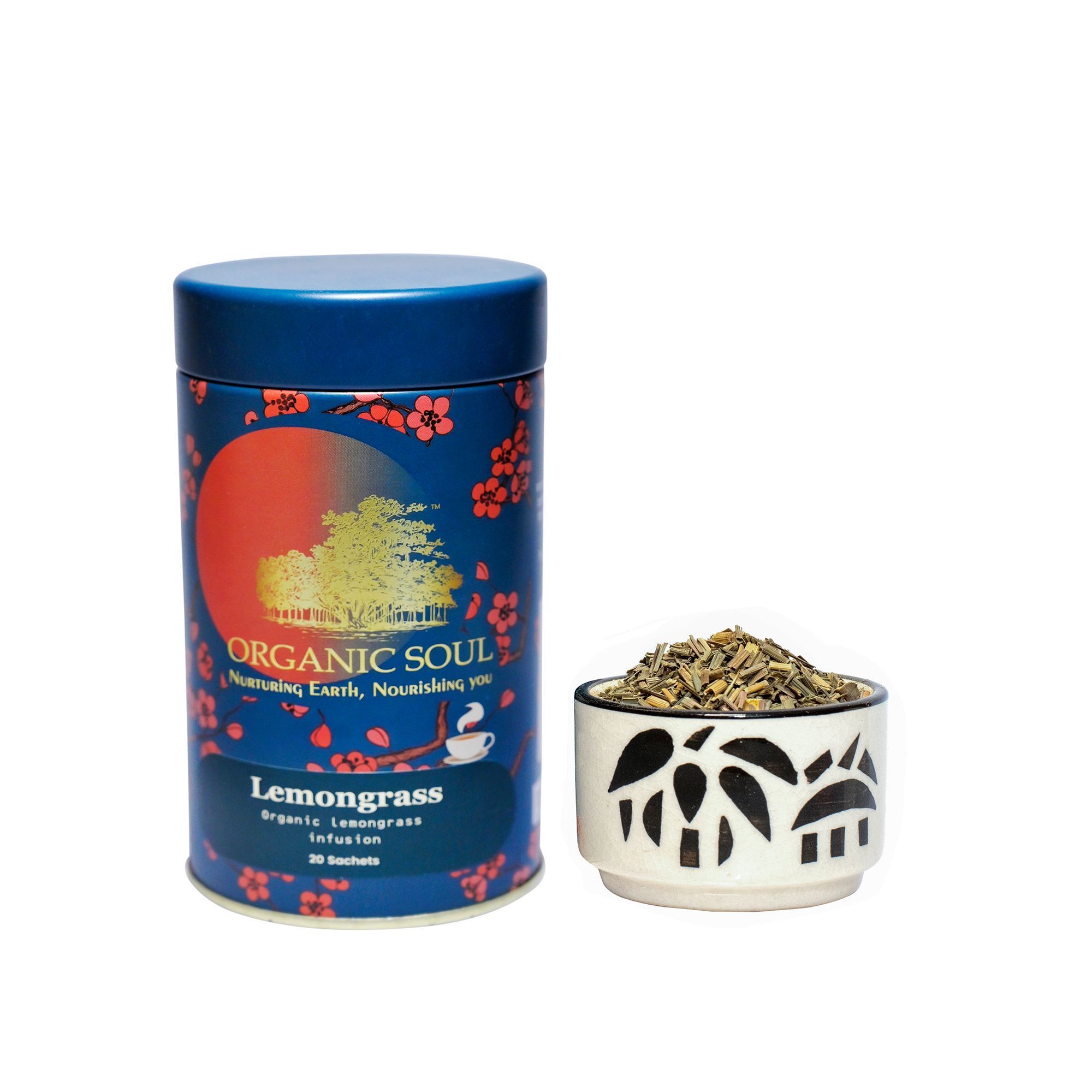 Organic Soul Lemon Grass Tisane (36 gms; 20 Satches)