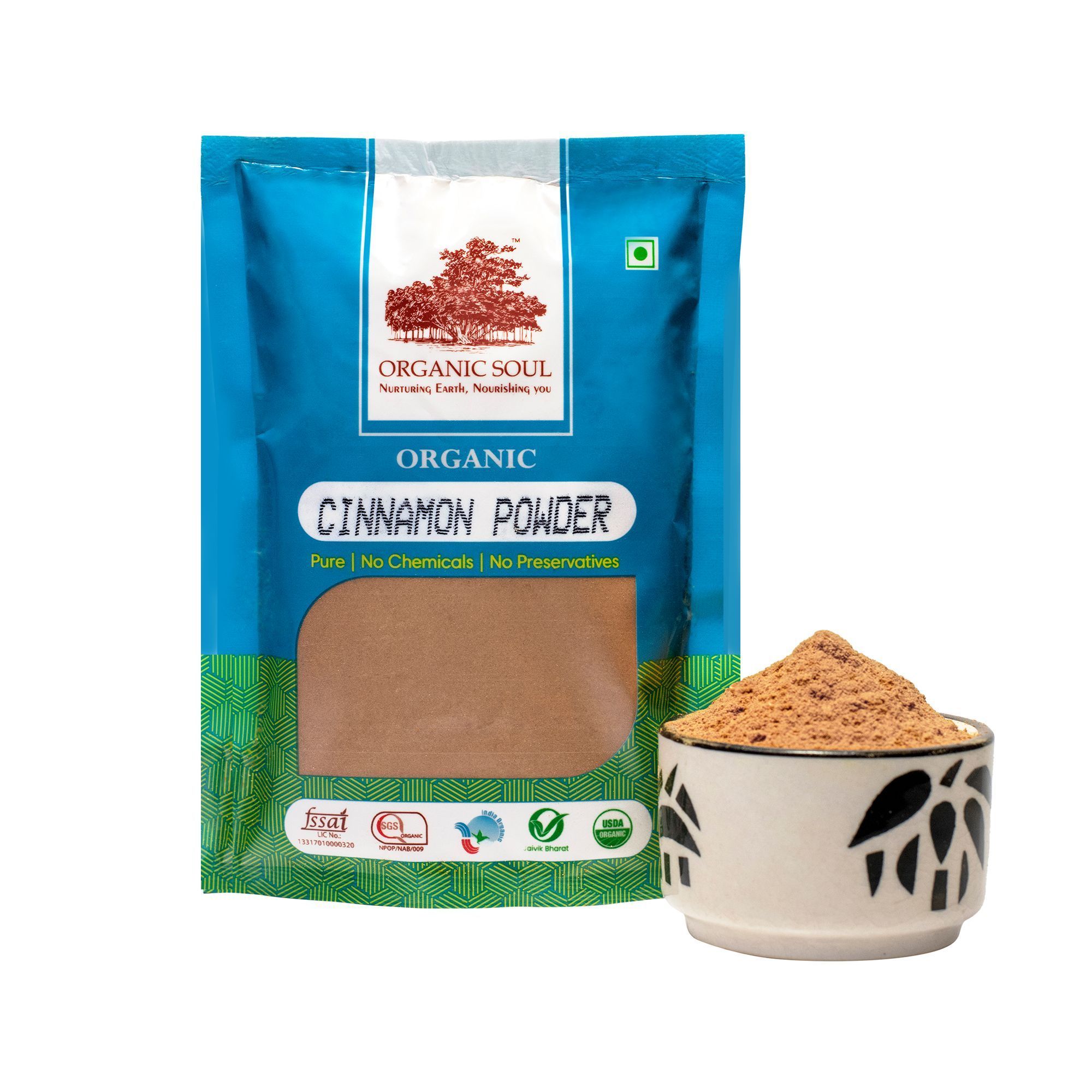 Organic Soul Cinnamon Powder (100 gms)