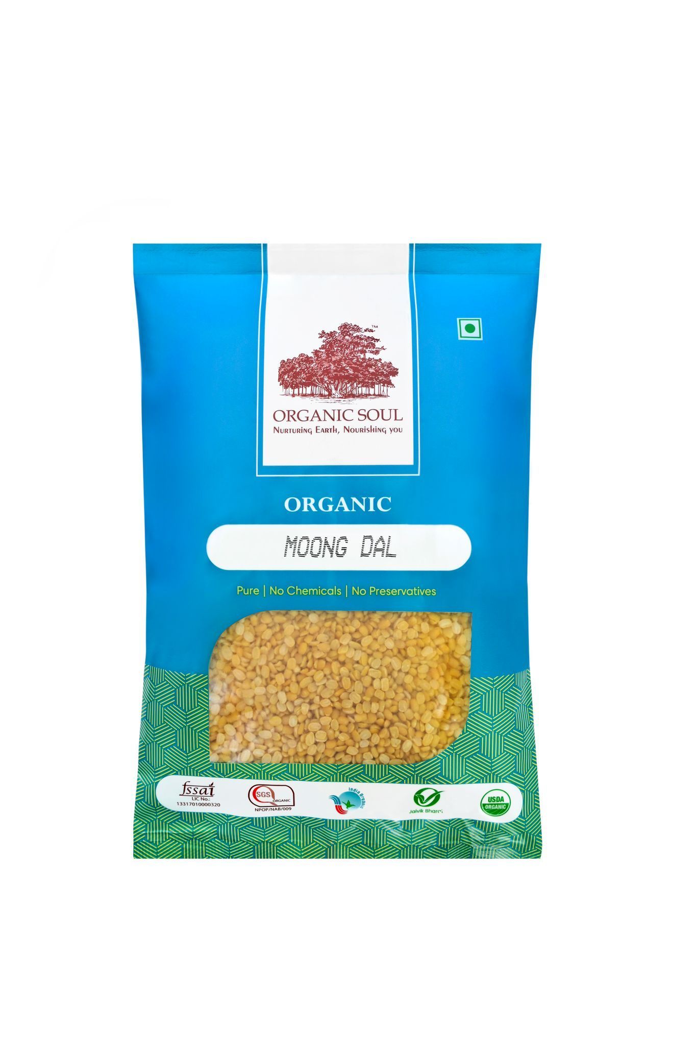 Organic Soul Moong Dhuli (500 gms)