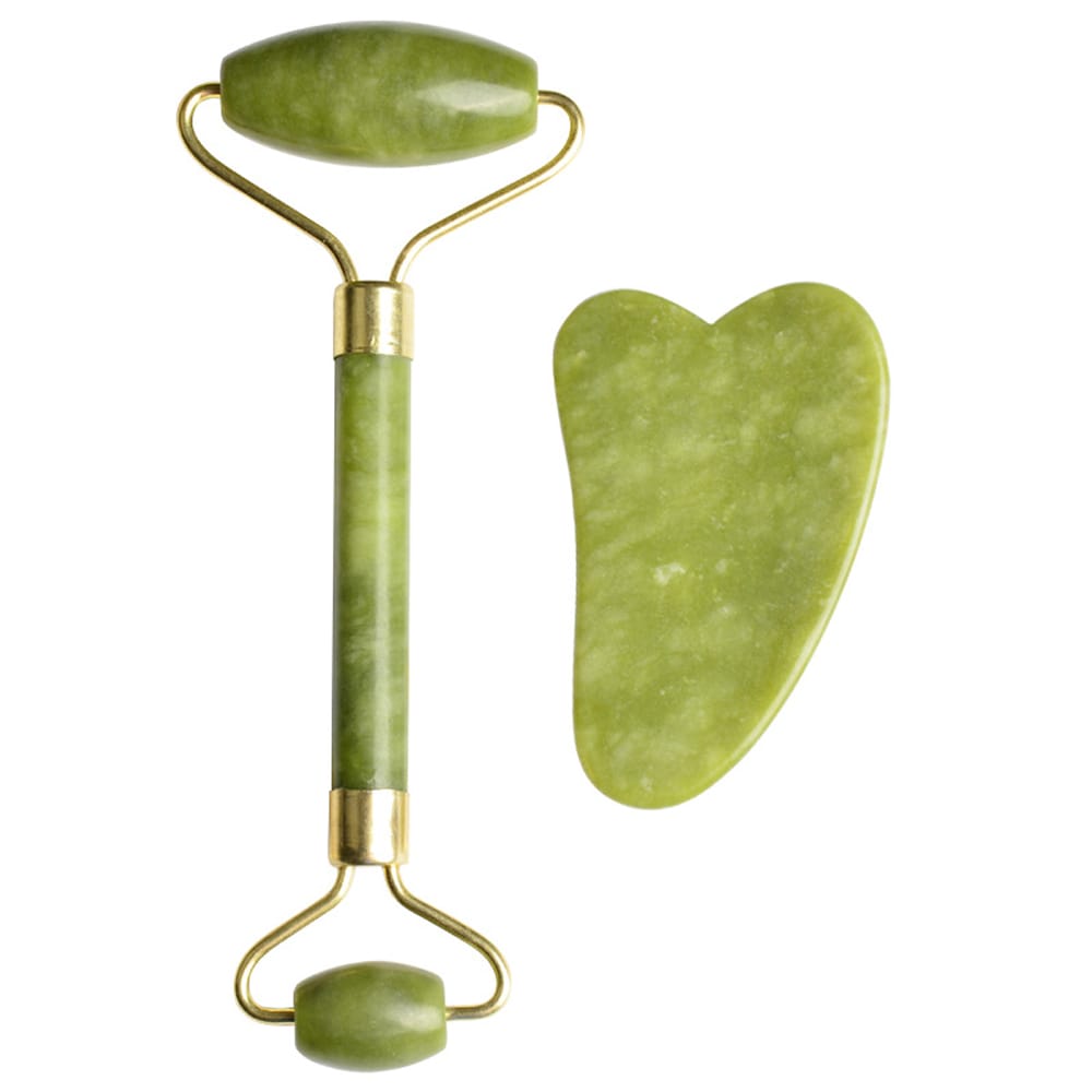 Organic B Jade Roller & Gua Sha Combo