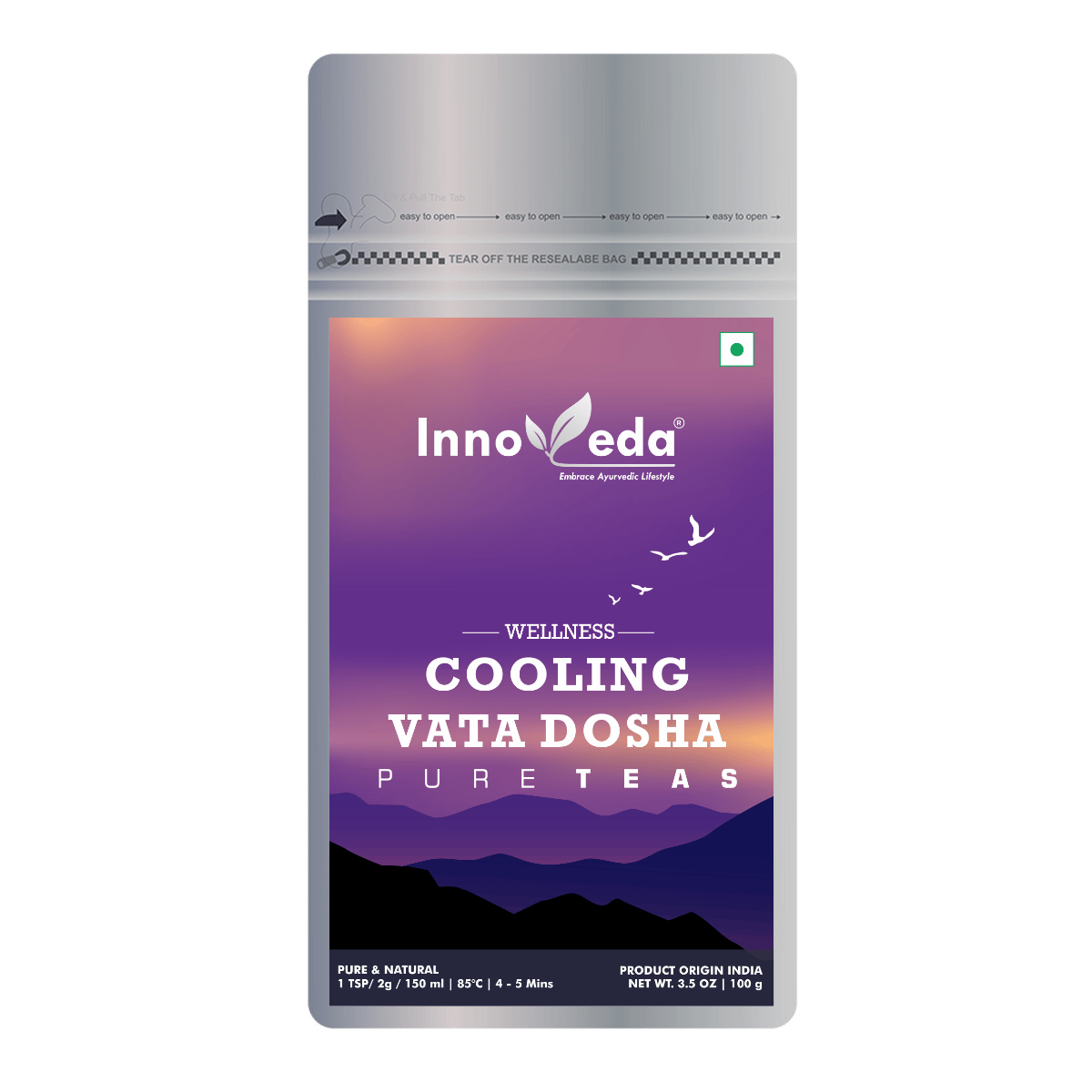 Innoveda Cooling Vata Dosha Tea (100 gms)