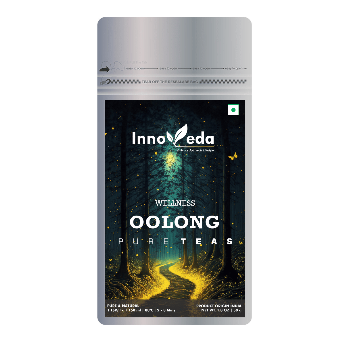 Innoveda Chinese Oolong Tea (50 gms, Makes 25-35 Tea Cups)