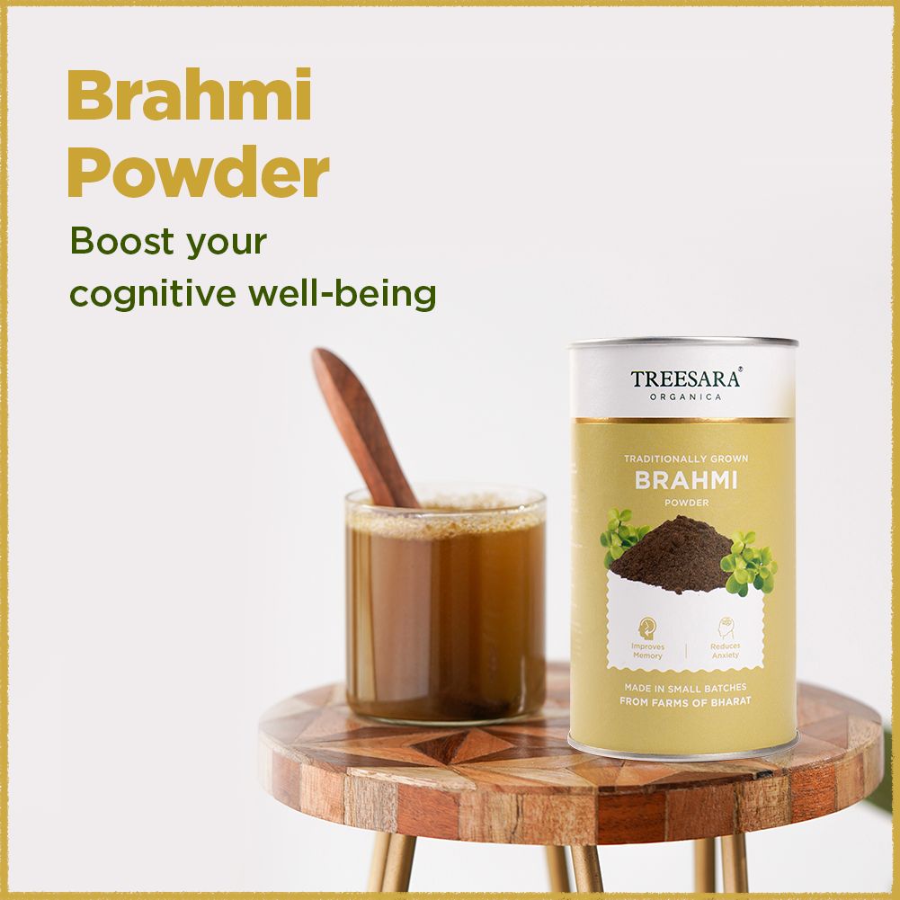 Treesara Organica Brahmi Powder (100 gms)