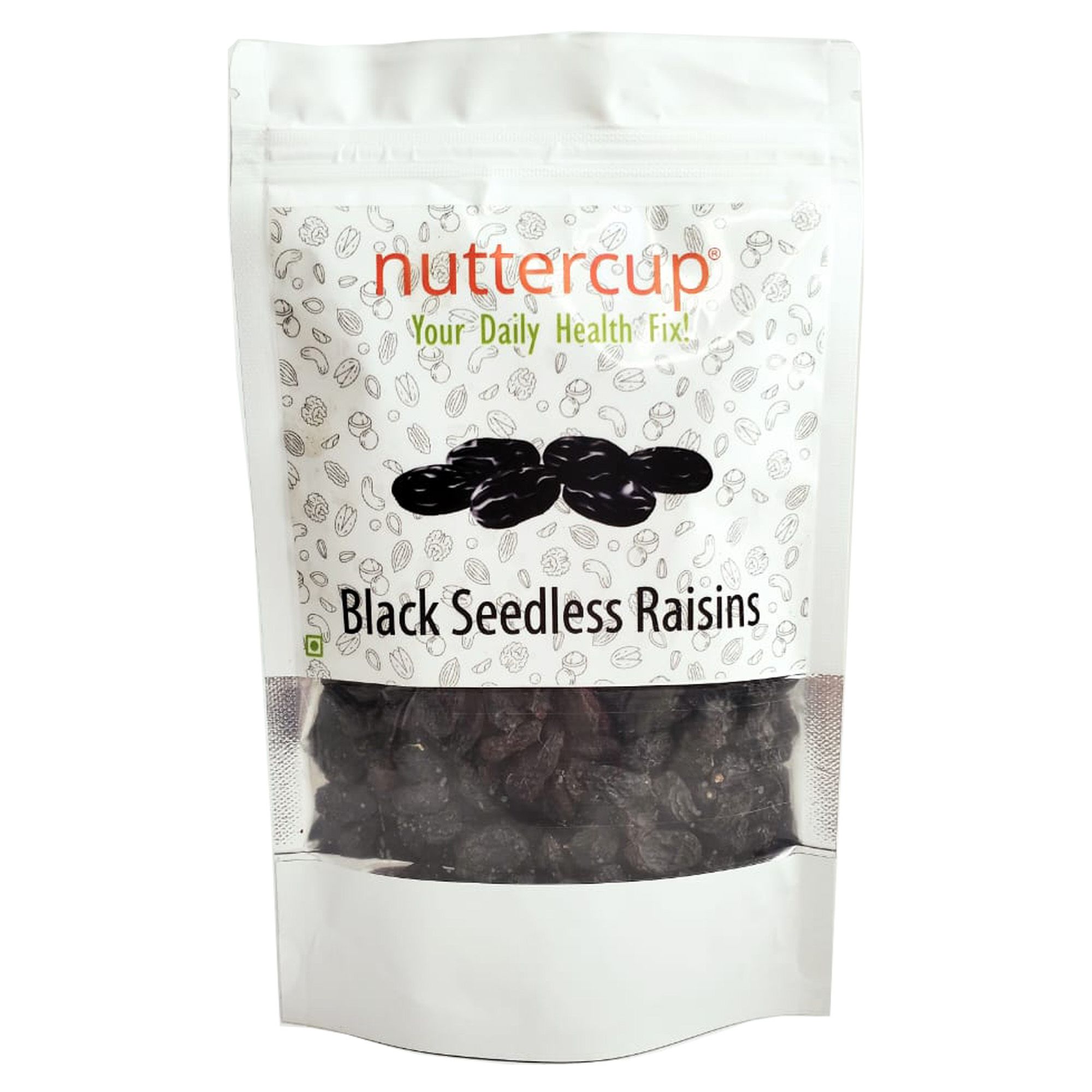 Nuttercup Black Seedless Raisins (200 gms)