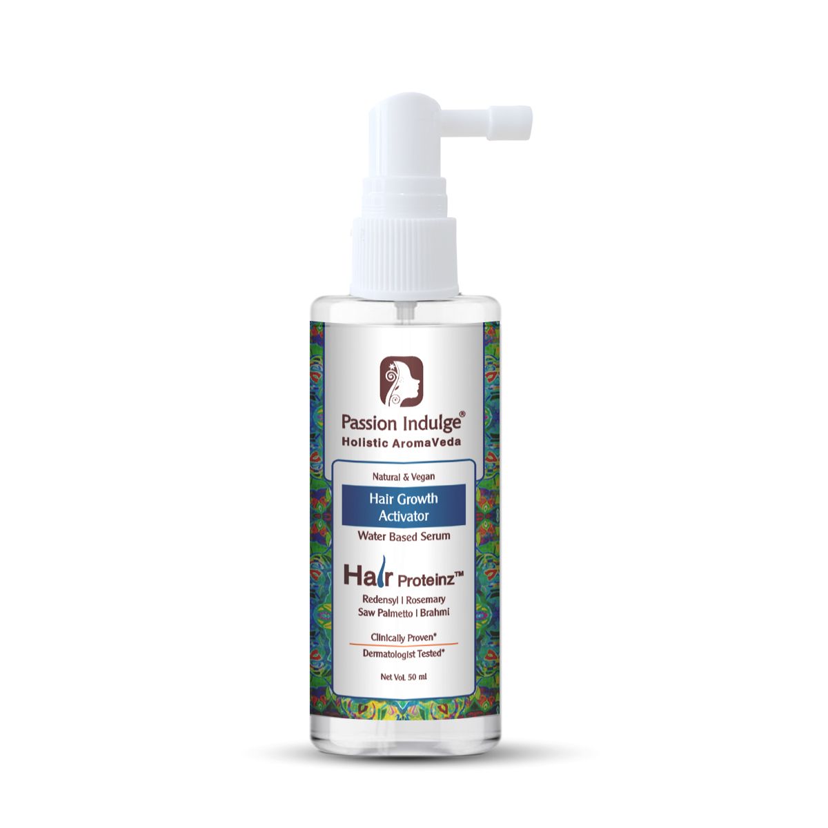 Passion Indulge Rosemary Hair Growth Serum Hair Proteinz Activator with Redensyl, Brahmi & Saw Palmetto Brahmi & Saw Palmetto