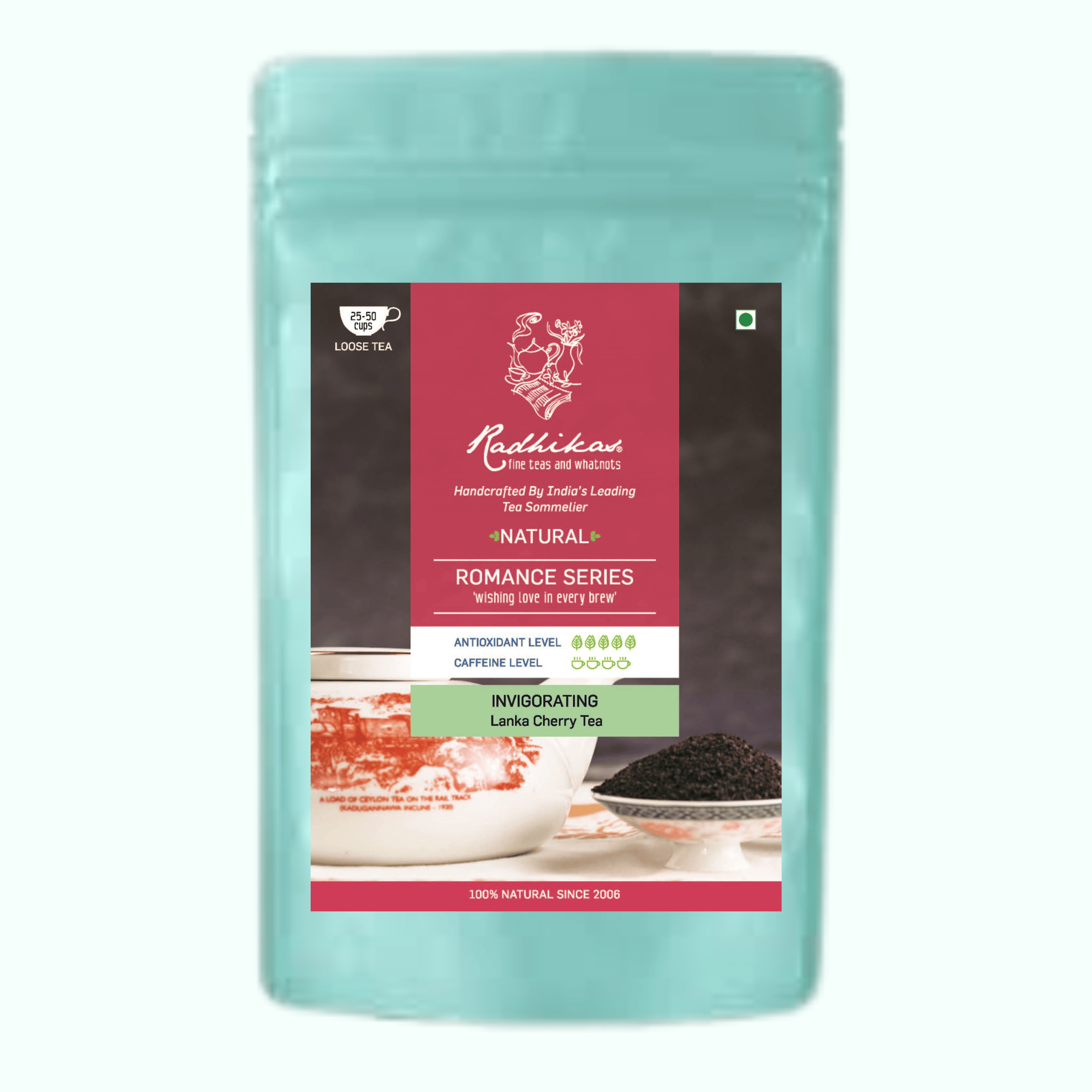 Radhikas Fine Teas and Whatnots INVIGORATING Lanka Cherry Tea - A Natural Remedy for Insomnia and Stress