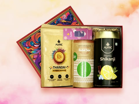 Omay Foods Luxe Delights Holi Gift Box I Pack of 12 I Holi Gift Hamper I